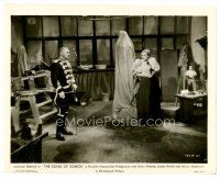 9j627 SONG OF SONGS 8x10 still '33 Lionel Atwill glares at Marlene Dietrich by covered statue!