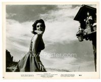 9j648 SUDDENLY, LAST SUMMER 8x10 still '60 beautiful Elizabeth Taylor standing outdoors!