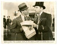 9j691 TOP HAT 8x10 still '35 angry Edward Everett Horton shows papers to Fred Astaire!