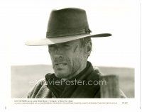 9j710 UNFORGIVEN 8x10 still '92 best close up of scarred gunslinger Clint Eastwood!