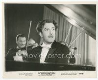9j735 WORLD OF HENRY ORIENT 8x10 still '64 close up of Peter Sellers in tuxedo at piano!