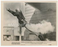 9j744 ZOMBIES OF THE STRATOSPHERE 8x10 still '52 great image of Judd Holdren blasting off!