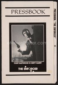 9k283 ENFORCER pressbook '76 Clint Eastwood as Dirty Harry, crime classic!