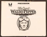9k294 GREAT WALDO PEPPER pressbook '75 George Roy Hill, Robert Redford, Susan Sarandon