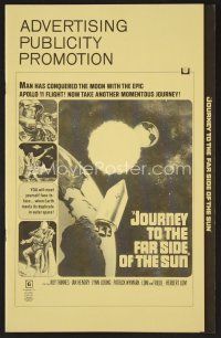 9k301 JOURNEY TO THE FAR SIDE OF THE SUN pb '69 Doppleganger, Earth meets itself in outer space!