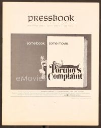 9k330 PORTNOY'S COMPLAINT pressbook '72 Richard Benjamin & sexy Karen Black, some movie!