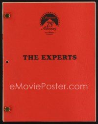9k213 EXPERTS second draft script July 1987, screenplay by Nick Thiel!