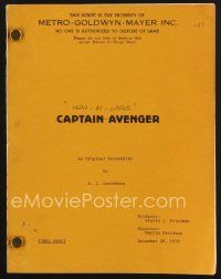 9k217 HERO AT LARGE revised final draft script December 28, 1978, screenplay by A.J. Carothers!