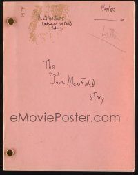 9k222 JAYNE MANSFIELD - AN AMERICAN TRAGEDY revised draft script '80 unproduced screenplay!