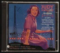 9k126 JUDY GARLAND CD '96 2 disc set, On Radio 1936 '44, Vol. 1: All The Things You Are!