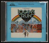 9k129 LOGAN'S RUN soundtrack CD '90s original motion picture score by Jerry Goldsmith!