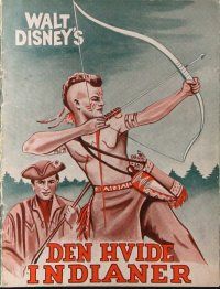 9k179 LIGHT IN THE FOREST Danish program '58 Disney, different images of James MacArthur & Lynley!