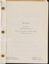 9k236 NEW JACK CITY script '89 Mario Van Peebles, screenplay by Barry Michael Cooper!
