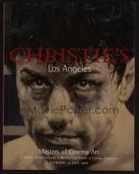 9m508 CHRISTIE'S MASTERS OF CINEMA ART 06/22/00 auction catalog '00 Amsel, Struzan & more!