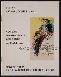 9m465 COMIC ART ILLUSTRATION ART COMIC BOOKS & RELATED ITEMS 10/17/98 auction catalog '98