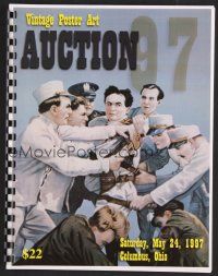 9m438 LAST MOVING PICTURE CO. VINTAGE POSTER ART AUCTION 05/24/97 auction catalog '97 Houdini!