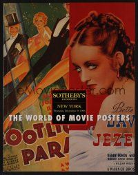 9m379 SOTHEBY'S THE WORLD OF MOVIE POSTERS 12/09/93 auction catalog '93 Jezebel, Footlight Parade