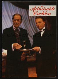 9m042 ADMIRABLE CRICHTON stage English program '88 J.M. Barrie, Rex Harrison, Edward Fox