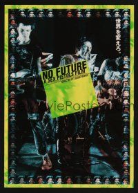 9m683 FILTH & THE FURY Japanese 7.25x10.25 '00 No Future, Sex Pistols punk rock documentary!