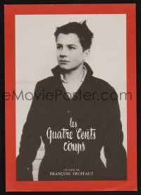 9m520 400 BLOWS Japanese 5x7 R80s art of Jean-Pierre Leaud as young Francois Truffaut!