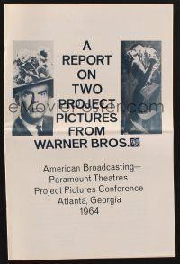 9m023 YOUNGBLOOD HAWKE/KISSES FOR MY PRESIDENT report '64 Paramount Theatres conference!