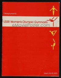 9m118 USSR WOMEN'S OLYMPIC GYMNASTS program '73 Olga Korbut, Liudmila Turishcheva, national tour!