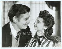 9m145 GONE WITH THE WIND deluxe 11x13.75 still '39 stormy lovers Clark Gable & Vivien Leigh!