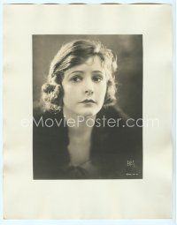9m167 NORMA TALMADGE deluxe 11x14 still 10s cool Puffer portrait of young starlet!