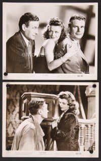 9p834 CAT PEOPLE 2 8x10 stills R52 Tourneur directed, sexy Simone Simon , Tom Conway!
