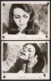 9p852 DEVIL'S MISTRESS 2 8x10 stills '65 Joan Stapleton in vampire cowboy western!
