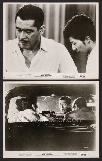 9p878 HIGH & LOW 2 8x10 stills '64 Akira Kurosawa's Tengoku to Jigoku, Toshiro Mifune!