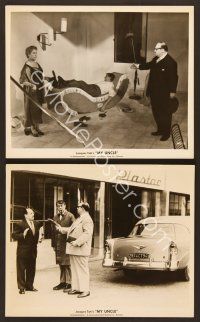 9p915 MON ONCLE 2 8x10 stills '58 Jacques Tati as My Uncle, Mr. Hulot!