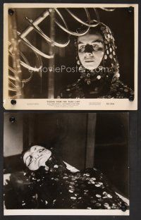 9p973 TERROR FROM THE YEAR 5,000 2 8x10 stills '58 AIP, Salome Jens as the hideous she-thing!