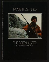 9p041 DEER HUNTER program '78 directed by Michael Cimino, Robert De Niro, Christopher Walken!