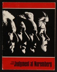 9p055 JUDGMENT AT NUREMBERG program '61 Spencer Tracy, Judy Garland, Burt Lancaster, Dietrich!