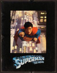 9p074 SUPERMAN program '78 comic book hero Christopher Reeve, Gene Hackman
