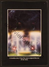 9p170 E.T. THE EXTRA TERRESTRIAL promo brochure '82 Steven Spielberg classic, different art!