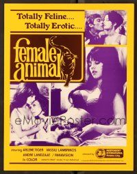 9p178 FEMALE ANIMAL promo brochure R83 La Mujer Del Gato, sexy images!