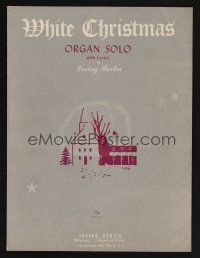 9p540 HOLIDAY INN sheet music '42 Irving Berlin holiday music classic!