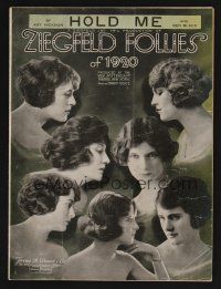 9p558 ZIEGFELD FOLLIES OF 1920 stage play sheet music '20 Florenz Ziegfeld, sexy showgirls, Hold Me!