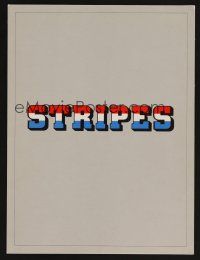 9p094 STRIPES trade ad '81 Ivan Reitman classic military comedy, Bill Murray wants YOU!