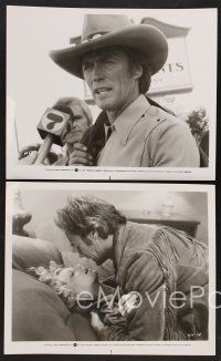 9p654 BRONCO BILLY 4 8x10 stills '80 Clint Eastwood directs & stars, Sondra Locke, nuns!