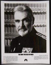 9p885 HUNT FOR RED OCTOBER 2 8x10 stills '90 Russian military submarine captain Sean Connery!