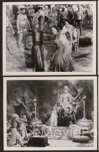 9p586 MYSTERY OF THUG ISLAND 9 8x10 stills '65 I Misteri della Giungla Nera, Guy Madison!