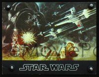 9p072 STAR WARS souvenir program book 1977 George Lucas classic, Jung art!