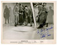 9r140 ARTHUR FRANZ signed 8x10 still '53 watching for aliens from Invaders from Mars!