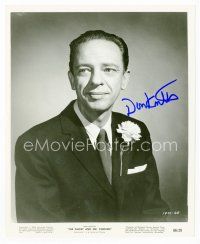 9r160 DON KNOTTS signed 8x10 still '66 all dressed up from The Ghost and Mr. Chicken!