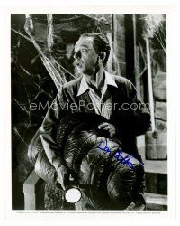 9r159 DON KNOTTS signed 8x10 still '65 standing & looking scared from The Ghost and Mr. Chicken!