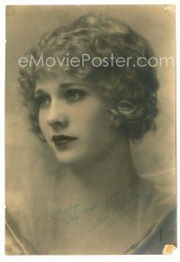 9r164 ESTHER RALSTON signed deluxe 6.25x9 still '26 head & shoulders portrait of the pretty actress!
