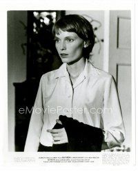 9r124 MIA FARROW signed 6x9 album page '80s comes with an original vintage 8x10 still!